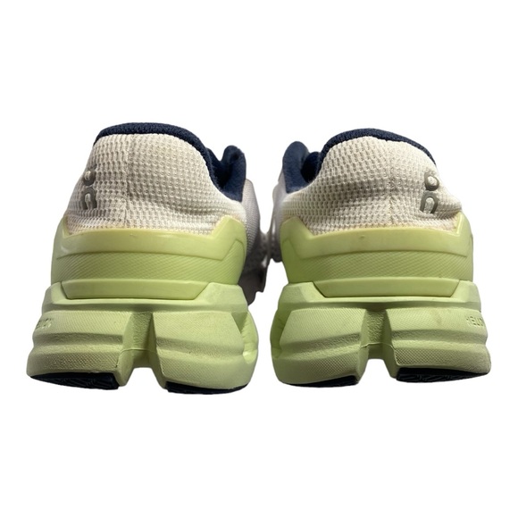 On Cloud Cloudflyer 4 Womens Running Shoes White/Navy/Green Size 8.5 Shoes - Picture 2 of 10